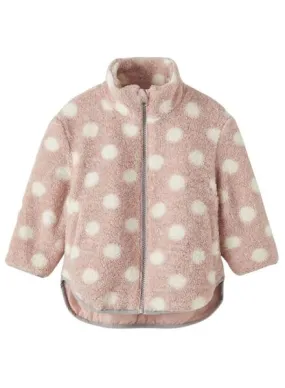 Chaqueta Name It Molina Teddy para Niña Rosa