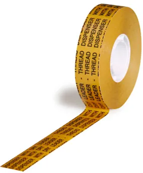 Cinta adhesiva de transferencia, para ontar, fijar y pegar con seguridad, 19 mm ancho x 33 rm