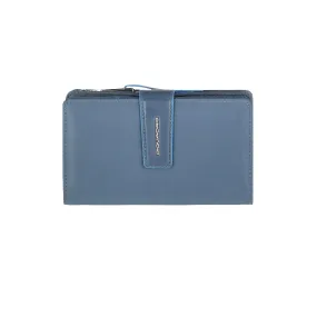 Monedero de Piel Piquadro PD1353RYR/AZ Color Azul