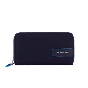 Monedero Piquadro PD1515RYR/BLU Color Azul Marino