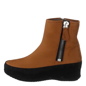 Nude of Scandinavia zapatos Curling Longbeach / Cognac